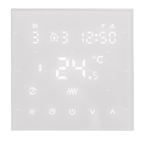 AURATON 2YA - przewodowy, tygodniowy regulator temperatury z opcją sterowania przez WiFi, podtynkowy