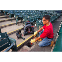 System kamery SeeSnake MAX RM200A z monitorem CS6x, 1 akumulatorem 4.0 18 V, 1 ładowarką i 1 zasilaczem