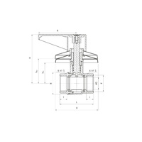 Zawór wodny PERFEXIM 428CH GW 1/2'' x GW 1/2''