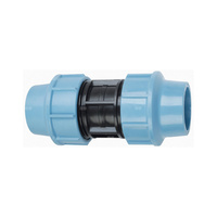 Złącze AGAFLEX PO, PP, 110 mm (połączenie zaciskowe x połączenie zaciskowe) do rur PE