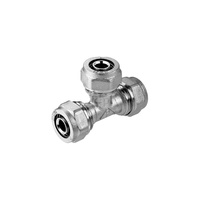 Trójnik PERFEXIM 70A mosiądz niklowany 20 mm (zz x zz x zz)