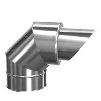 Zakończenie z kolanem MK ŻARY PR BGMTG fi 400 mm