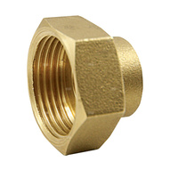 Mufa AGAFLEX redukcja, mosiądz, 1 1/4'' x 1 1/2'' (GW)