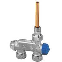 Zawór E-Z jednorurowy DN15, prosty