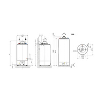 Gazowy pojemnościowy podgrzewacz wody SGA X 120 EE
