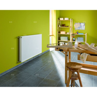 Grzejnik płytowy typ 22 KERMI X2 Profil-K, z osłonami wym. 750 x 1600 mm, kolor biały, moc 3179 W