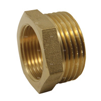 Złącze AGAFLEX redukcja, mosiądz, 1 1/2'' x 1/2'' (GZ x GW)