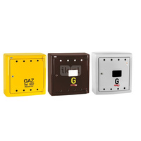 Skrzynka gazowa, 600x600x250, wolnostojąca, z laminatu - żółta, PSG