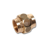 Śrubunek SANHA 272 trzyczęściowy, mosiądz, 3/4'' (GW)