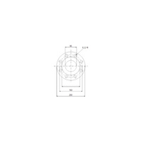 Przeciwkołnierz CR 45 DN80 PN40