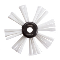 Szczotka FlexShaft K9-204 nylonowa 3" (75 mm) do przewodu 5/16" (8 mm)