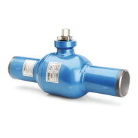 Kurek kulowy do wspawania do wody WK6b-c PS 40 DN 15 kula k.o.