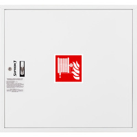 Hydrant DN 25 zawieszany, wąż 30 m, zamek patent, RAL 9003