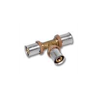 Trójnik SANHA 3fit Press pb-free brąz 63 mm (zz x zw x zz)