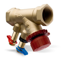 Zawór równoważący TA (IMI HYDRONIC) TBV NF ametal Gwint wewnętrzny DN 15, max. 120'C