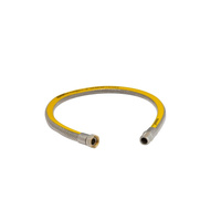 Wąż do gazu PERFEXIM PHA-251/2 ze złączem gwintowanym DN 12 Gwint wewnętrzny x Gwint wewnętrzny 500 mm, oplot: PCV