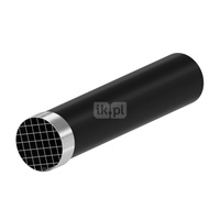 Czerpnia powietrza PP do systemu rozdzielnego z deflektorem plast DN80mm