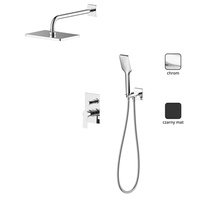 84409-1 Bateria WEGA prysznicowa podtynkowa chrom z akces. głowica 35