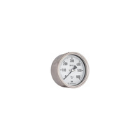 Manometr z rurką Bourdona AFRISO RF chemiczny -1/9 bar G1/2B ekscentryczne fi 160 mm, kl. 1,0%