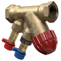 Zawór równoważący TA (IMI HYDRONIC) TBV-C NF ametal Gwint wewnętrzny DN 15, max. 120'C
