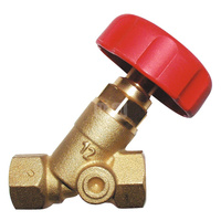 Zawór odcinający HERZ STRÖMAX-D mosiądz DN 80 183 Kvs GW, max. 110'C, max. 20 bar