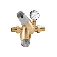 Regulator ciśnienia CALEFFI 5351 mosiądz, GZ 1'', 25 bar z manometrem