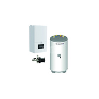 Pakiet - Kocioł gazowy jednofunkcyjny DE DIETRICH MCR4 19 kondensacyjny wiszący 2.5 - 20.7 kW + Zasobnik c.w.uAQUAvie125 + Filtr magnetyczny XS90