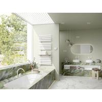 Kermi®Credo®Half®flat-E 1039x37x600 P=600W,srebro,WWS biały,lewy