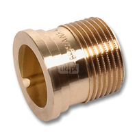 Śrubunek SANHA 4371G redukcja, brąz, 3/8'' x 1/2'' (GZ x lut wewnętrzny)