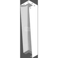 Podpora z blachy 1 mm: 550 x 165 mm, do szafy gł. 180 (FIT 180 GW) RAL 9003