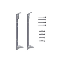 Zestaw szyn ściennych Kermi wys. 554 mm do profilowanych grzejników płytowych