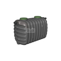 Pokrywy gwintowane D400 epureco G - epureco7, 3400L, osadnik z filtrem