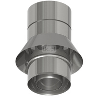 Przejście TWIN na DWECO 2.0 i zasysem powietrza fi80mm