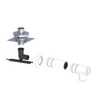 CONCEPT Zestaw szachtowy z płytą stalową Ø 60/100