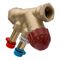 Zawór równoważący TA (IMI HYDRONIC) TBV-C LF ametal Gwint wewnętrzny DN 15, max. 120'C