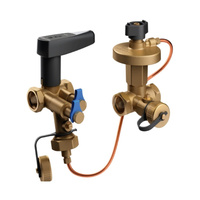 Zawór równoważący COMAP Zestaw Nexus Passim + Vertex (5-25kPa) mosiądz DN 25