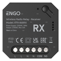 Odbiornik dodatkowy do przekaźnika bezprzewodowego EngoLink ETR-868