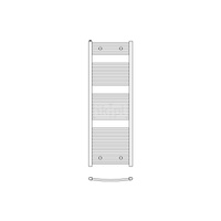 Grzejnik drabinkowy KERMI B20, wym. 1502 x 890 mm, kolor biały, moc 1108W