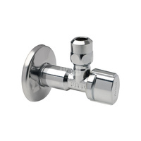 Zawór wodny ARCO A80 kątowy (pokrętło NOVA) GZ 1/2'' x GZ 3/8'' x 10
