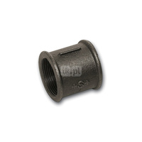 Mufa SANHA 272#, żeliwo (czarny), 1/2'' (GW)