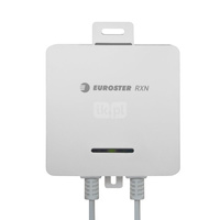 Regulator temperatury Euroster E4020TXRXNB z odbiornikiem natynkowym, kolor czarny