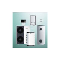 Pakiet Systemowy OZE - Pompa ciepła powietrzna powietrze-woda monoblok VAILLANT VWL 105/6A aroTHERM plus 9.2 kW 400 V + Moduł naścienny MEH 97/6 + Moduł komunikacji internetowej VR 940f + Zasobnik c.w.u. VIH RW 300/3BR + Zasobnik buforowy VP RW 100 + Regu