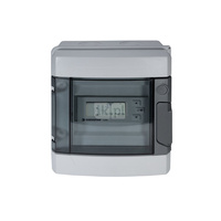 Sterownik Euroster E10M w obudowie natynkowej - sterownik siłownika zaworu mieszającego i pompy c.o. z funkcją sterowania źródłem ciepła