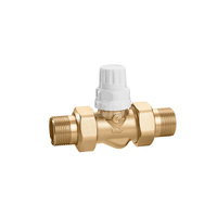 Dwudrożny zawór strefowy współpracujący z siłownikami termoelektrycznymi serii 6563, 6561, 6562 i 6564 1/2" 3,7