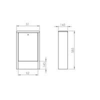 Szafka nadtynkowa - 10 obwodów