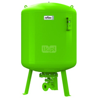 Naczynie wzbiorcze REFLEX DT 1500, pojemność 1500 l, 10 bar / 70'C, kolor zielony, do instalacji  C.W.U.