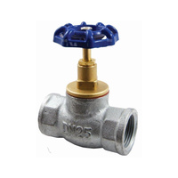 Zawór wodny AGAFLEX Przelotowy M83, żeliwo GW 1/2'' x GW 1/2''