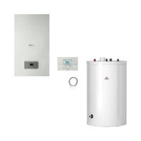 Pakiet - Kocioł gazowy jednofunkcyjny SAUNIER DUVAL Thelia Condens AS 18 kondensacyjny wiszący 5.3 - 19.1 kW + Regulatorsystemowy MiPro + Zasobnik c.w.uFE 200/6 BM