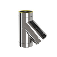 Trójnik 45' MK ŻARY PR AFTSG 350 x 350 x 350 do odprowadzania spalin