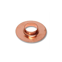 Przejściówka SANHA WBS V redukcja, Cu, 188 mm x 133 mm (kołnierz x lut zewnętrzny)